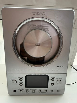 Equipo HI-FI TEAC MC-DX20 vintage + altavoces + su