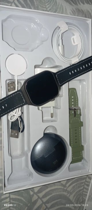 Smartwatch esrbids Gilf Set Negro/Verde