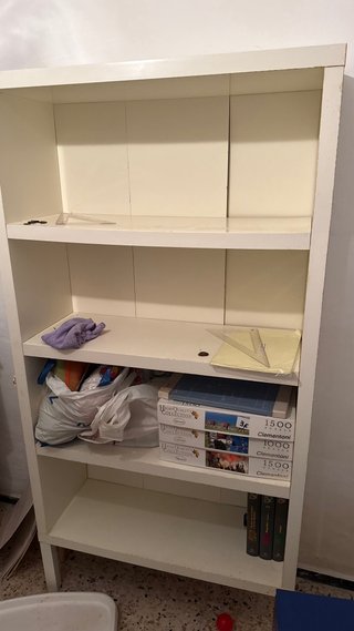 Estantería blanca