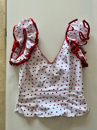 Traje de flamenca T40 lunares