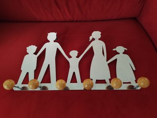 Appendiabiti POP Vintage Famiglia