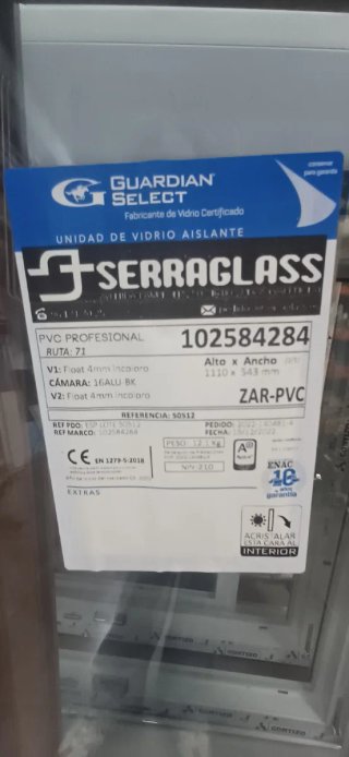 Ventana de PVC Cortizo Color Madera