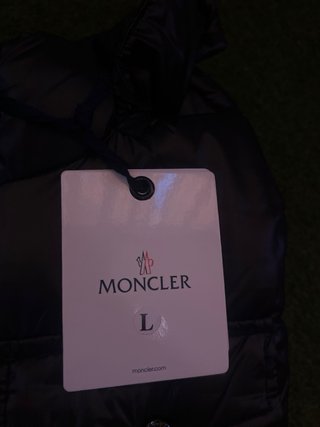 Chaquetón Moncler Negro
