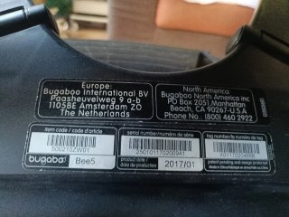 Bugaboo Bee 5 Silla de Paseo Azul