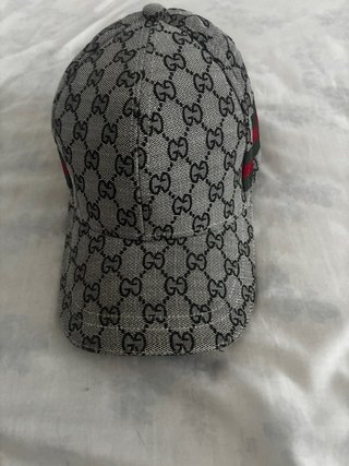 Gorra Gucci GG Monogram Gris Multicolor