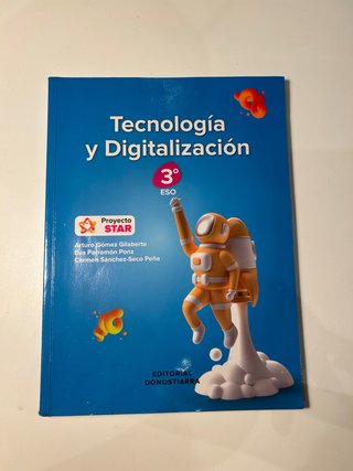 Tecnología y Digitalización 3° ESO Proyecto Star