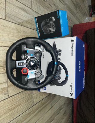 Logitech G29 + Pedaliera + Cambio a mano