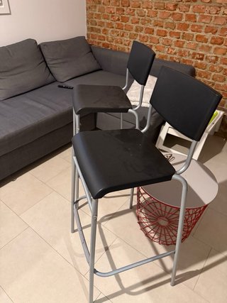 Set de 2 Sillas Altas