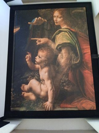 Las imágenes muestran piezas de la obra de Leonard