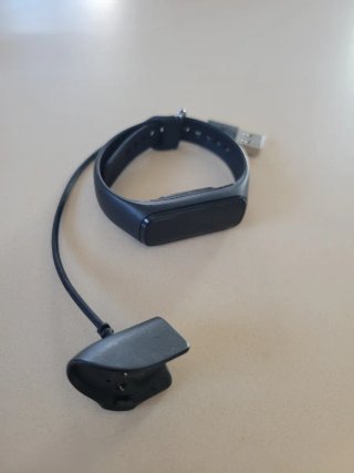 Samsung Galaxy Fit e Negra con cargador