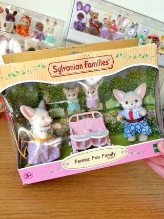 Set Sylvanian Families Fennec Fox Family