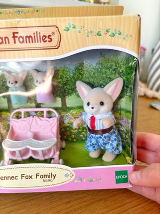 Set Sylvanian Families Fennec Fox Family