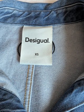 Sobrecamisa Vaquera Desigual Azul Talla XS