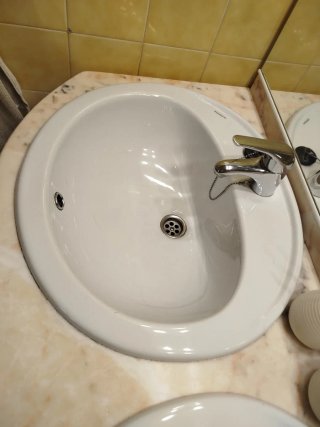 Mueble de baño 2 senos con espejo