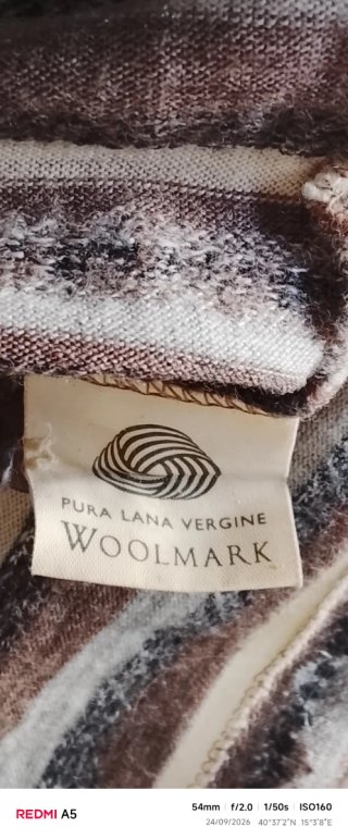 Polo a maniche lunghe pura lana vergine