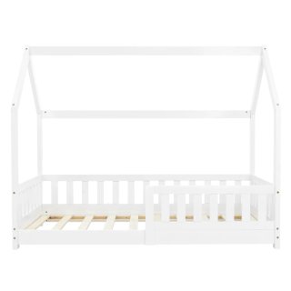 Cama Infantil Tipi de Madera Blanca 160x80
