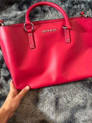 Borsa Armani Jeans Rossa Fucsia New