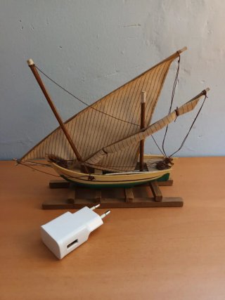 Maqueta de Barco de Vela