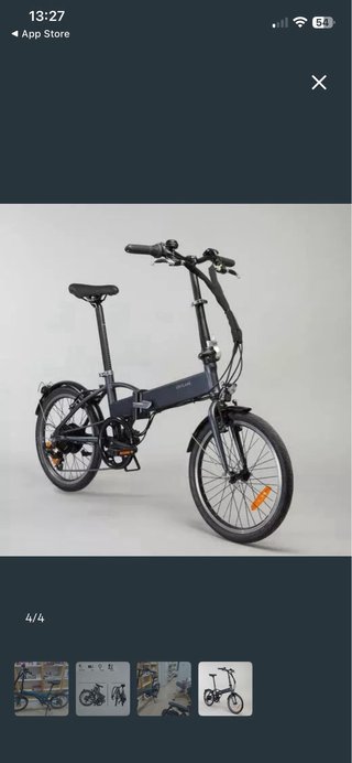 Bicicleta eléctrica plegable Oxilane