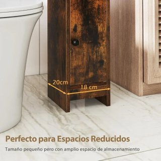 COSTWAY Armario del Suelo para Baño