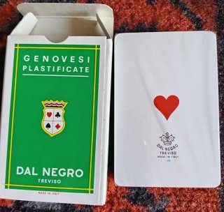 Carte da gioco Genovesi Dal Negro Plastificate