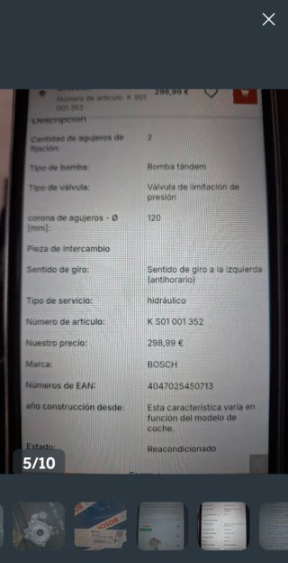Bomba Dirección Iveco Trakker Stralis 2