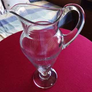 Jarra de Cristal con Grabado