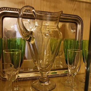 Jarra de Cristal con Grabado
