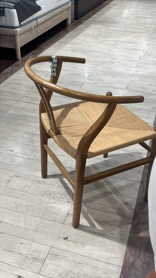 Sillón Shangai madera y yute