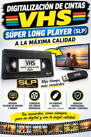 Digitalización de Cintas VHS a USB