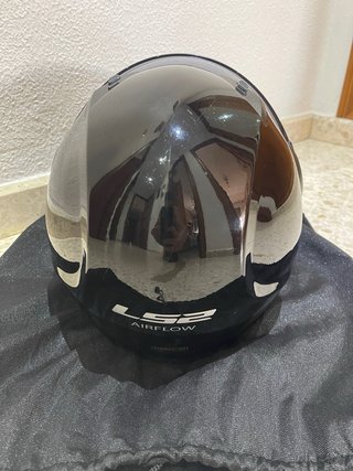 Casco LS2 Airflow Negro Brillante