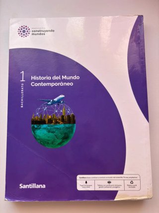 Libros de texto Primero de Bachillerato.