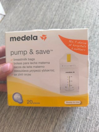 Pack 3 Biberones Medela 150 ml y bolsas lactancia