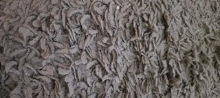 Alfombra de Pelo Largo IKEA Gris 180x120