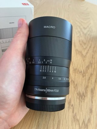 7Artisans 60mm f2.8 Macro APS-C