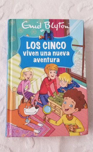 Linro 'Los cinco viven una nueva aventura' E.Blyto