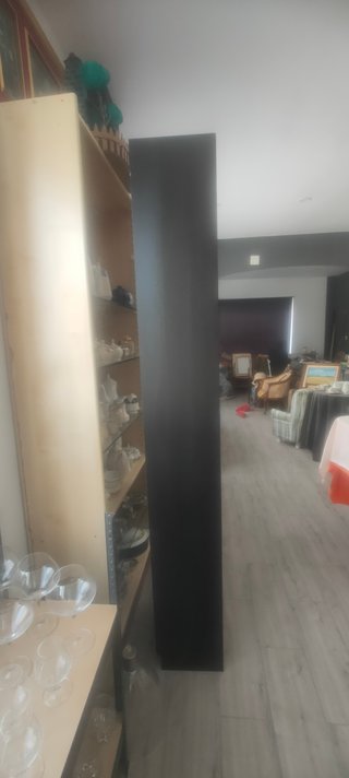 Vitrina Billy Ikea Negra y Cristal URGE