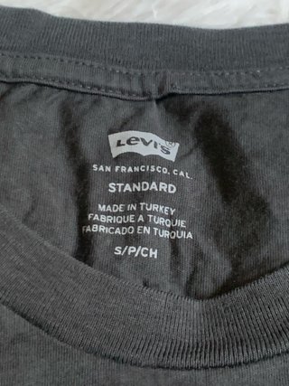 Camiseta Levi's Negra Pirate Black Talla S