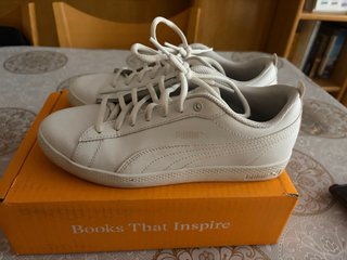 Zapatillas Puma Soft Foam Mujer Blancas