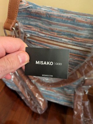 Bolso Misako multicolor con monedero