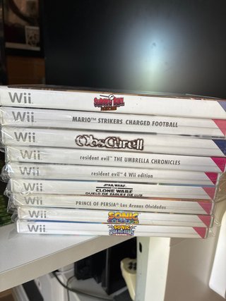 Lote 9 Videojuegos Wii