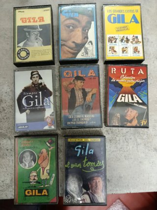 8 GILA Cintas Cassettes ELIGE