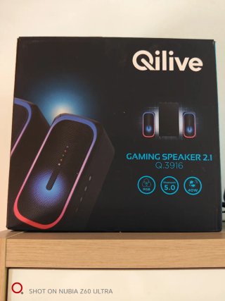 Altavoces Gaming Qilive Q.3916 RGB Bluetooth
