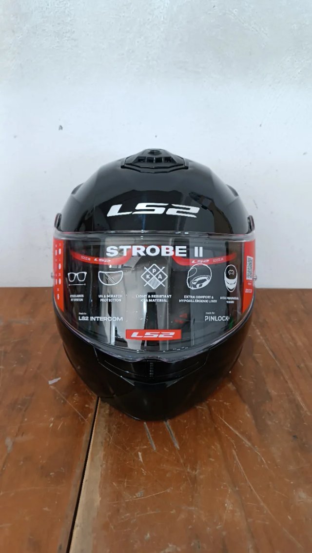LS2 STROBE II GLOSS BLACK - W23S8085