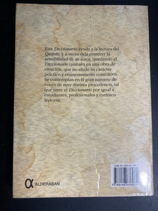 Diccionario Don Quijote de la Mancha