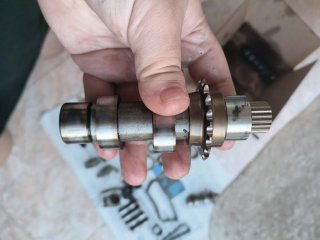 Árboles de levas HD Dyna Fat Bob 96 con cadenas.