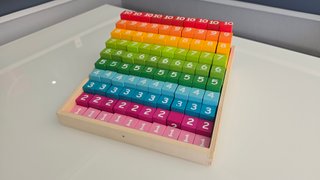 Juego de Cálculo de Madera Arco Iris