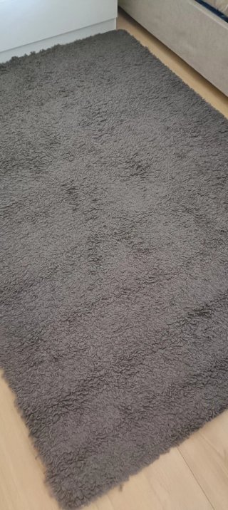 Alfombra Ikea Adum Gris