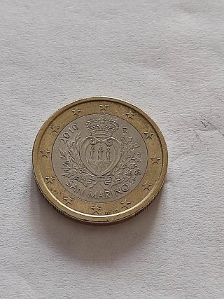 Moneta 1 Euro San Marino 2010