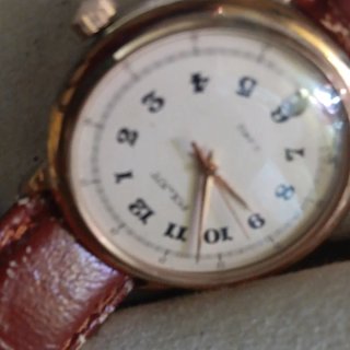 Orologio sovietico Poljot placcato oro